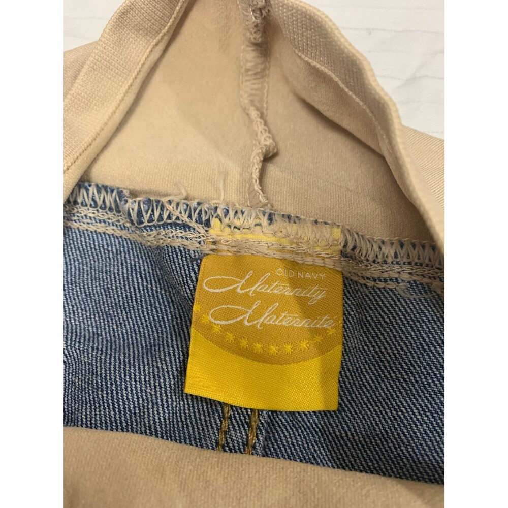 OLD NAVY MATERNITY WOMENS JEANS SHORTS SIZE 6 - Picture 2 of 4